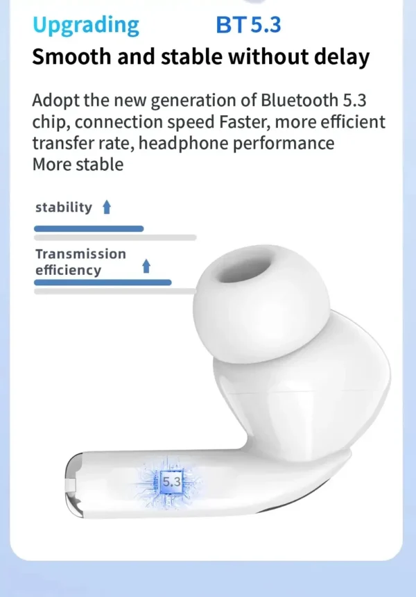 Tideboom Pro 5 TWS Max Wireless Bluetooth Earphones Sport Earbuds  In Ear Noise Cancelling Headset For iPhone Android Headphones - Image 18