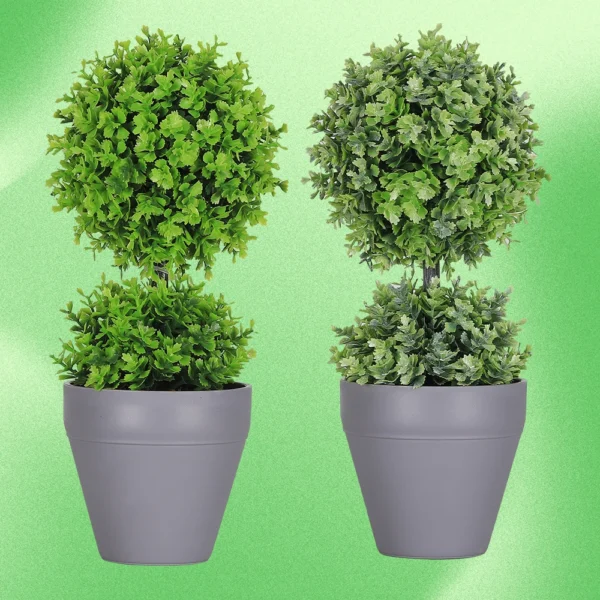 No-Water Eucalyptus Bonsai - Maintenance-Free Fake Plant for Busy Homeowners - Image 4