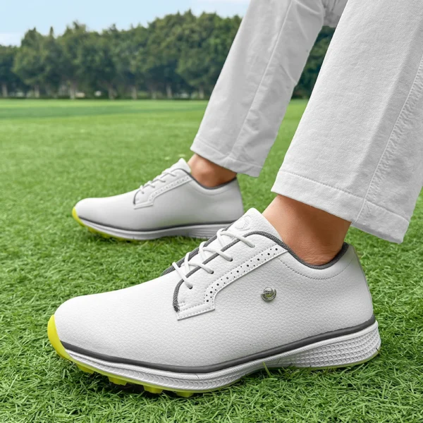 Men Golf Shoes Men Light Weight Golf Sneakers Luxury Walking Footwears - Image 4