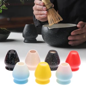 Japanese Matcha Teaware Ceramic Kiln Change Hawkbill Matcha Bowl Tea Brush Risotto Gifts For Tea Culture Lovers