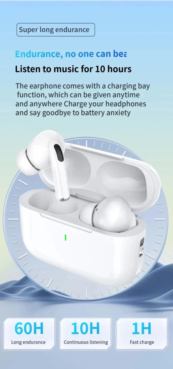 Tideboom Pro 5 TWS Max Wireless Bluetooth Earphones Sport Earbuds  In Ear Noise Cancelling Headset For iPhone Android Headphones - Image 13