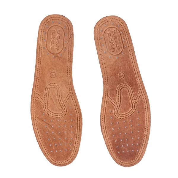 1 Pair Cowhide Insoles For Shoes Men Comfortable Deodorant Casual Leather Insole Feet Quality Genuine Leather Flats Shoe Sole - Image 19