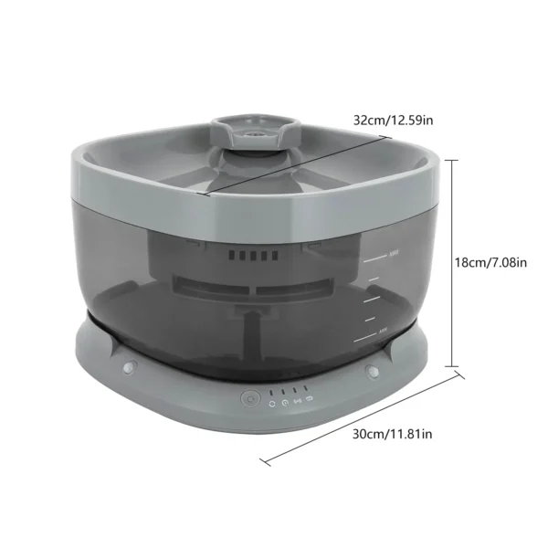1.85gal Pet Cat Water Fountain Drinking Fountain 5000mah Low Noise for Pets To Drink Water - Image 18