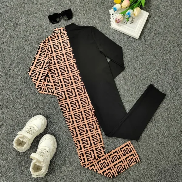 Children's Clothing for Girl Jumpsuits Kids Patchowrk Long Sleeve Rompers Playsuits Shorts Pants Sportwear Clothes - Image 10