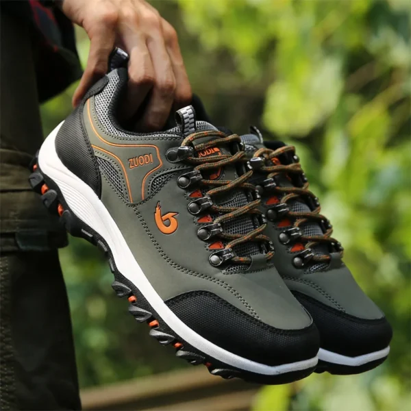 Men Shoes Leather Casual Shoes For Men Sneakers Spring Autumn Winter Shoes For Male Tennis Lightweight Walking Shoes - Image 10