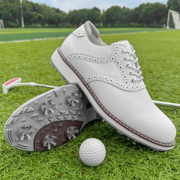 Luxury Golf Shoes Men Size 7-14 Golf Sneakers Outdoor Walking Footwears - Image 18