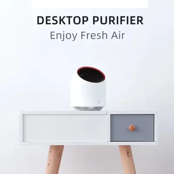 Portable Air Purifiers Mini USB Air Cleaner Personal Desktop HighEfficiency Air Filter For Home or Work Allergies Smoke Dust Po - Image 5