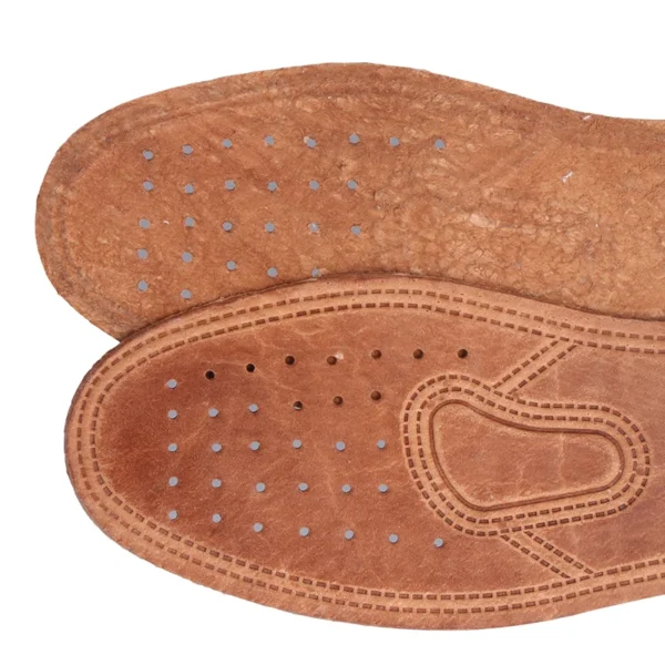 1 Pair Cowhide Insoles For Shoes Men Comfortable Deodorant Casual Leather Insole Feet Quality Genuine Leather Flats Shoe Sole - Image 20