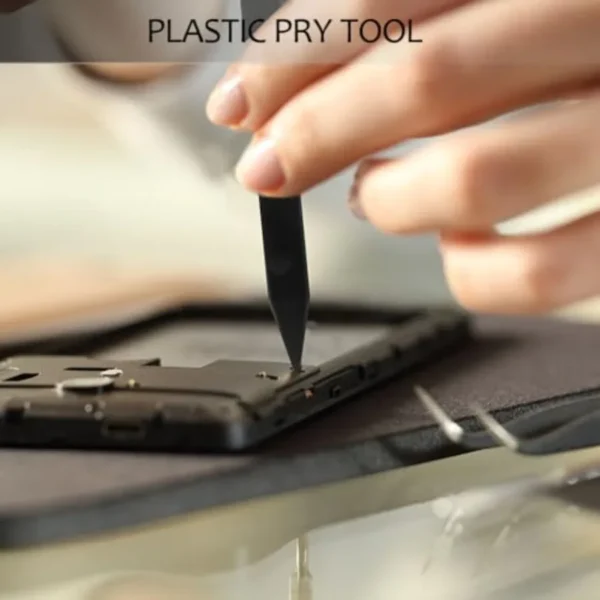 Ewparts 9 PCS Professional Electronics Tool Kit Plastic Pry Tool Kits Opening Pry Tool Repair Kit Plastic Spudger Tool Kit Phon - Image 7