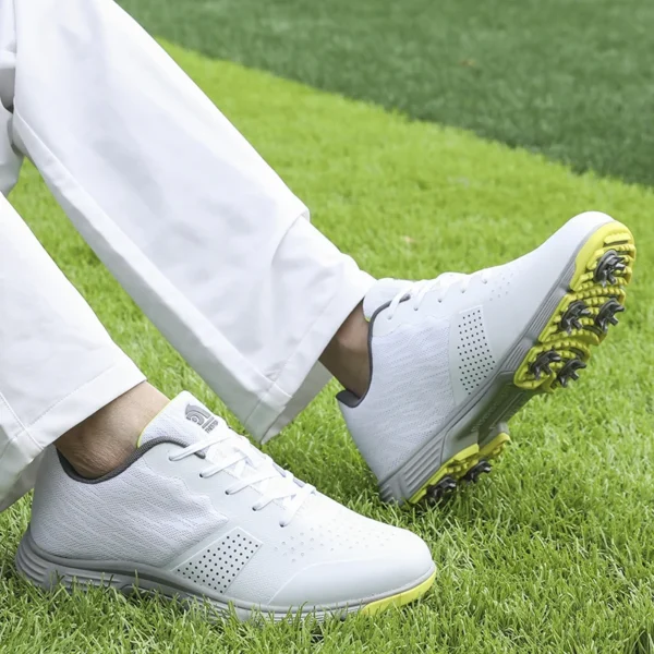 Men Professional Golf Shoes Men Spikes Golf Sneakers Anti Slip Walking Footwears - Image 6