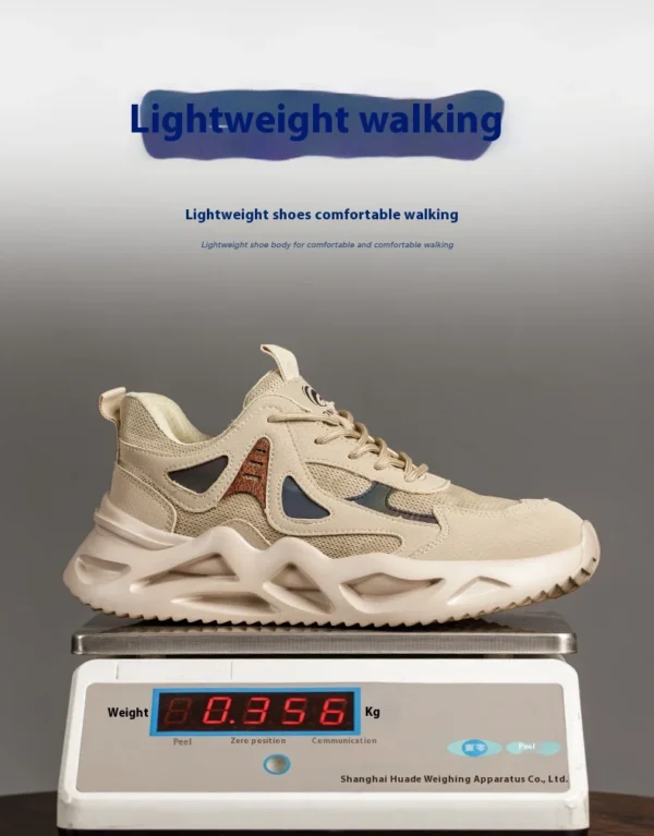 Lightweight Safety Shoes Men Work Shoes Steel Toe Work Boots Breathable Outdoor Sneakers Man Breathable Shoes Protective Boots - Image 18