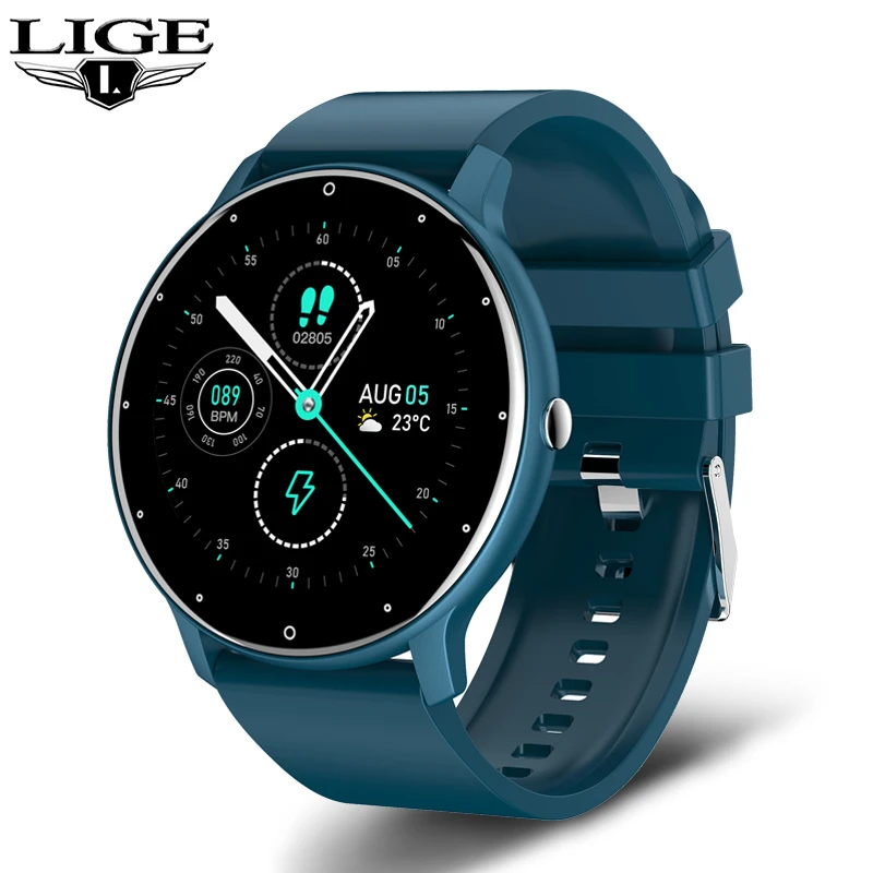 LIGE Smart Watch Men Women Full Touch Screen Sport Fitness Watch Man IP67 Waterproof Bluetooth Call For Android IOS Smartwatches - Image 9