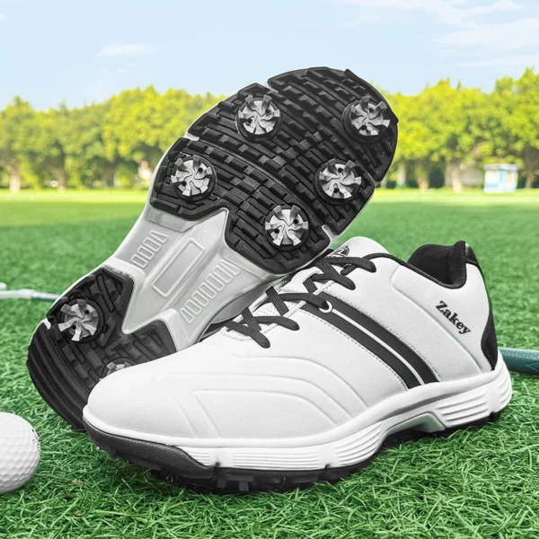 Zakey Golf Shoes Men Waterproof Golf Sneakers Professioanl Walking Footwears for Men - Image 11