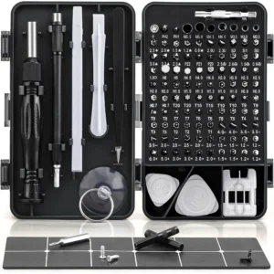 Precision Screwdriver Set Electronics Screwdriver with 101 Magnetic Screw Driver Bits Electonics Repair Tool Kit for Computer P