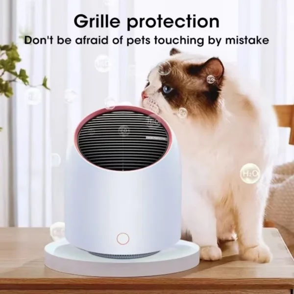 Mini Air Purifiers Portable Desktop Air Freshener HEPA Filter Air Cleaner USB Rechargeble Air Purifiers for Office Desktop Livi - Image 5