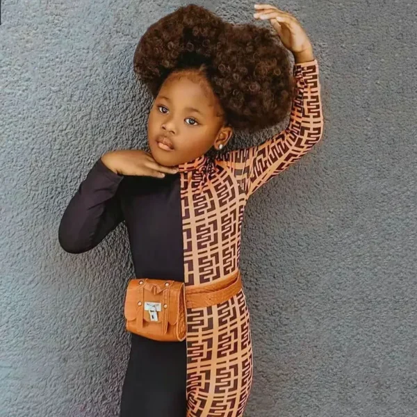 Children's Clothing for Girl Jumpsuits Kids Patchowrk Long Sleeve Rompers Playsuits Shorts Pants Sportwear Clothes - Image 2