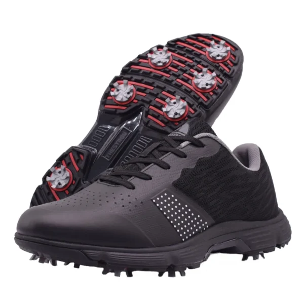 Men Professional Golf Shoes Men Spikes Golf Sneakers Anti Slip Walking Footwears - Image 10