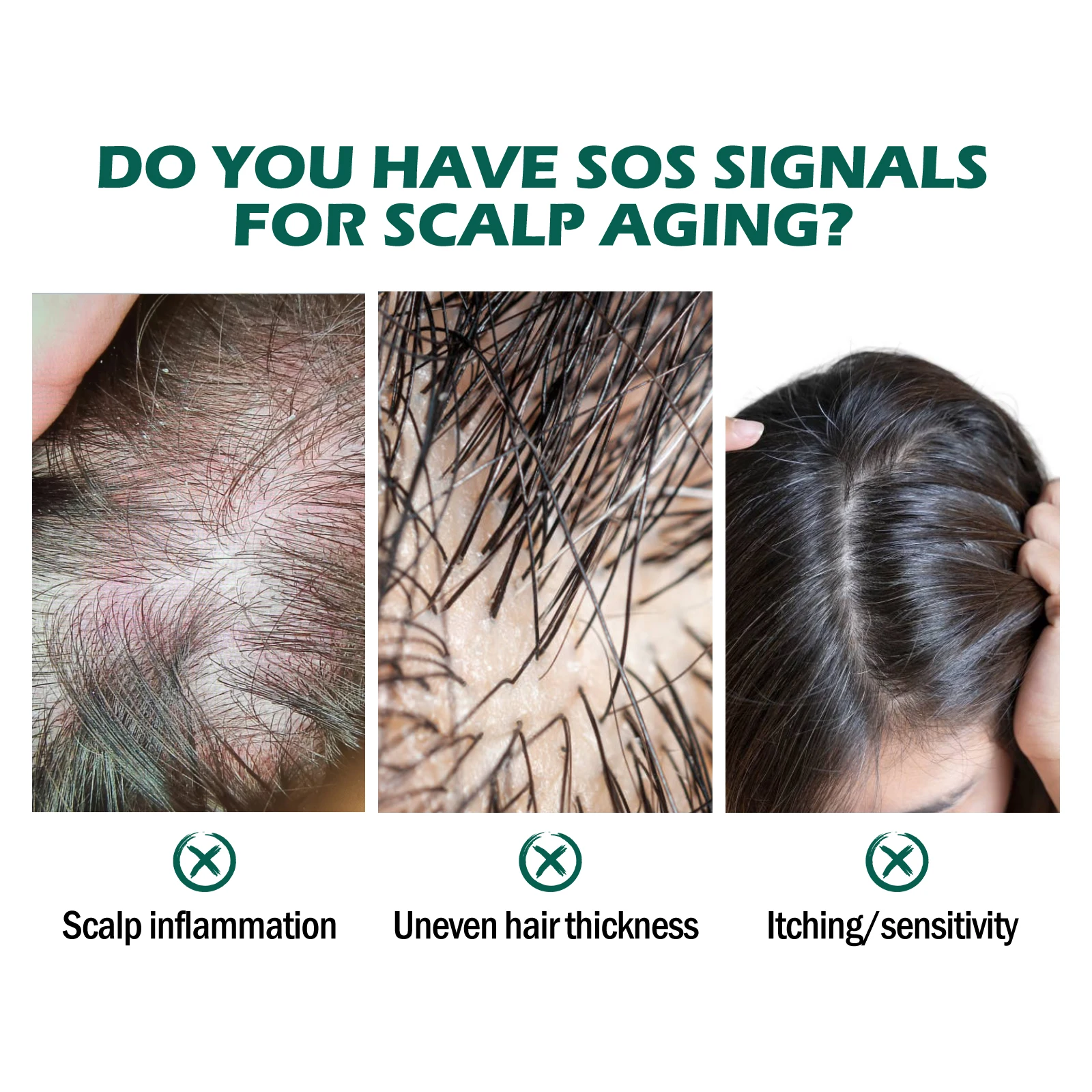 Hair Oil Serum Strengthening Smooth Silky Weak Hair Thicker Fuller Nourishing Scalp Treatment for Men Women Hair Care Products - Image 3