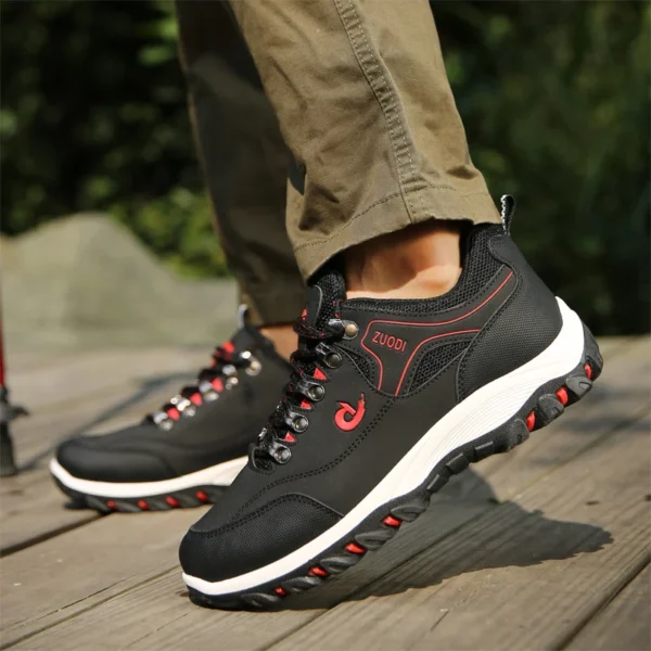 Men Shoes Leather Casual Shoes For Men Sneakers Spring Autumn Winter Shoes For Male Tennis Lightweight Walking Shoes - Image 17