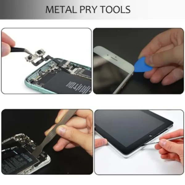 Ewparts 9 PCS Professional Electronics Tool Kit Plastic Pry Tool Kits Opening Pry Tool Repair Kit Plastic Spudger Tool Kit Phon - Image 4