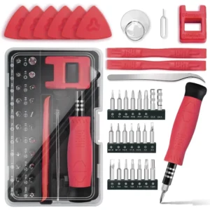 Showpin Mini Screwdriver Set for Computer PC Laptop MacBook Electronics Repair 35PCS Small Precision Tool Kit with Torx T5 T6 T