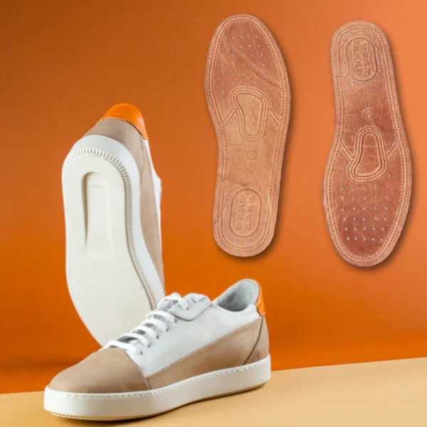 1 Pair Cowhide Insoles For Shoes Men Comfortable Deodorant Casual Leather Insole Feet Quality Genuine Leather Flats Shoe Sole - Image 13