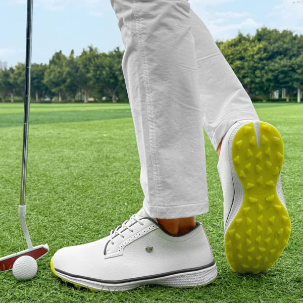 Men Golf Shoes Men Light Weight Golf Sneakers Luxury Walking Footwears - Image 5