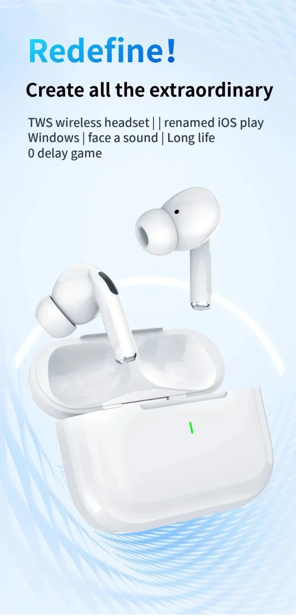 Tideboom Pro 5 TWS Max Wireless Bluetooth Earphones Sport Earbuds  In Ear Noise Cancelling Headset For iPhone Android Headphones - Image 15