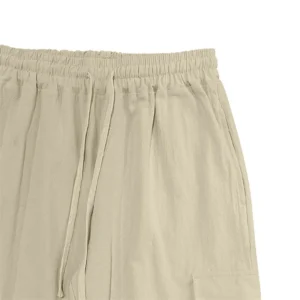 Men s Stylish Cargo Pants with Multiple Pockets and Adjustable Drawstring Waistband for Comfortable Wear