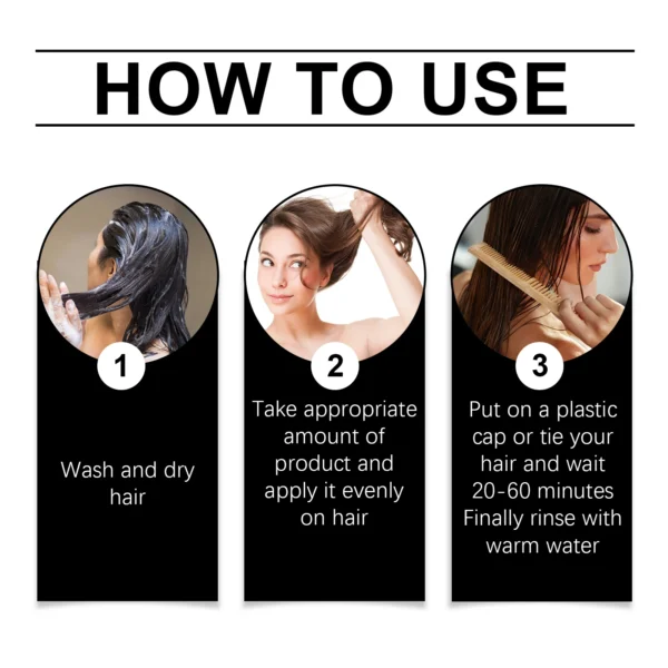 Anti-loss Hair Oil Organic Batana Oil Natural Treatment For Scaple,strengthen Hair Roots Fluffy Moisturizing For Hair Care Serum - Image 5