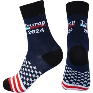 Funny Trump 2024 Socks Let's Go Brandon Socks Novelty Socks Cute Christmas Gift Stocking Stuffers