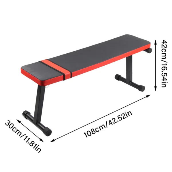 Dumbbell Stool High Quality Dumbbell Weight Lifting Fitness Flat Stool Equipment Heavy Structure Fitness Flat Stool Weight Stool - Image 7