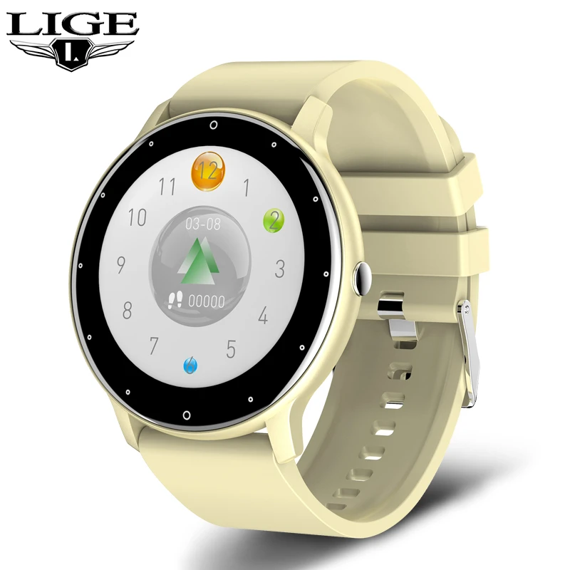 LIGE Smart Watch Men Women Full Touch Screen Sport Fitness Watch Man IP67 Waterproof Bluetooth Call For Android IOS Smartwatches - Image 7