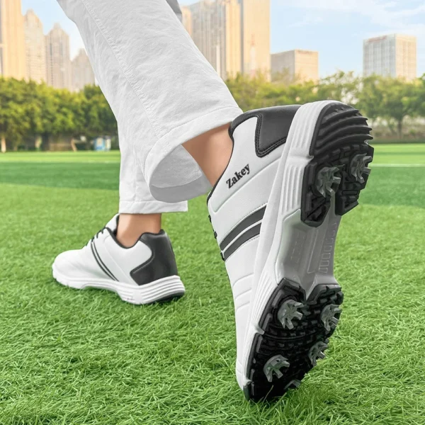 Zakey Golf Shoes Men Waterproof Golf Sneakers Professioanl Walking Footwears for Men - Image 3