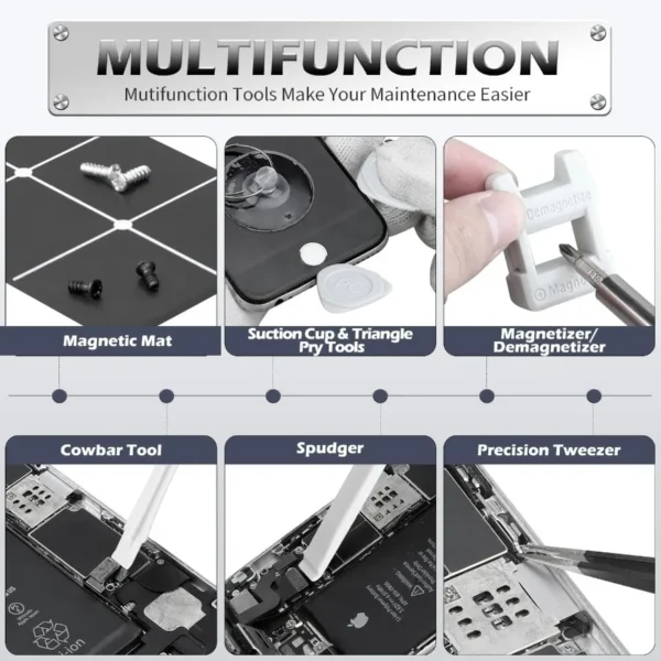Precision Screwdriver Set Electronics Screwdriver with 101 Magnetic Screw Driver Bits Electonics Repair Tool Kit for Computer P - Image 4