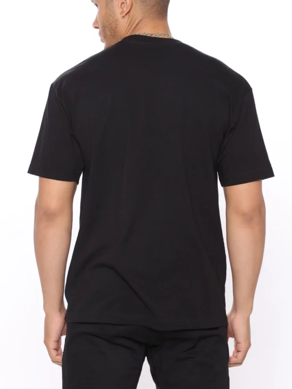 Fashion Forward Mens Black Cat Print T-Shirt - Stylish Hip Hop Crew Neck Tee for Summer Vacations & Unique Gifts - Comfortable - Image 7
