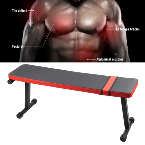 Dumbbell Stool High Quality Dumbbell Weight Lifting Fitness Flat Stool Equipment Heavy Structure Weight Stool Fitness Flat Stool - Image 5