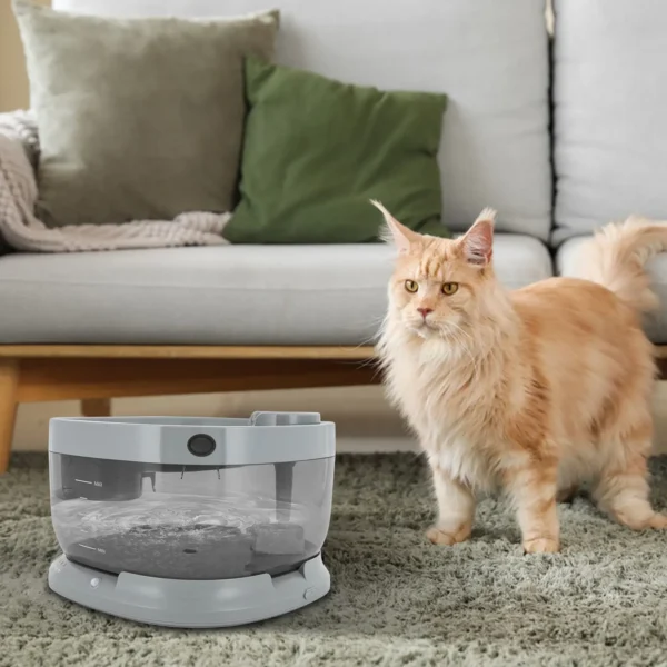 1.85gal Pet Cat Water Fountain Drinking Fountain 5000mah Low Noise for Pets To Drink Water - Image 2