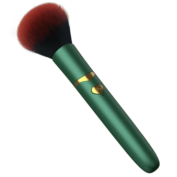 2 In 1 Portable Makeup Brush Rechargeable Electric Foundation Brush For Liquid Creams And Foundations - Image 9