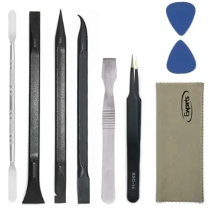 Ewparts 9 PCS Professional Electronics Tool Kit Plastic Pry Tool Kits Opening Pry Tool Repair Kit Plastic Spudger Tool Kit Phon