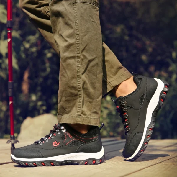 Men Shoes Leather Casual Shoes For Men Sneakers Spring Autumn Winter Shoes For Male Tennis Lightweight Walking Shoes - Image 18