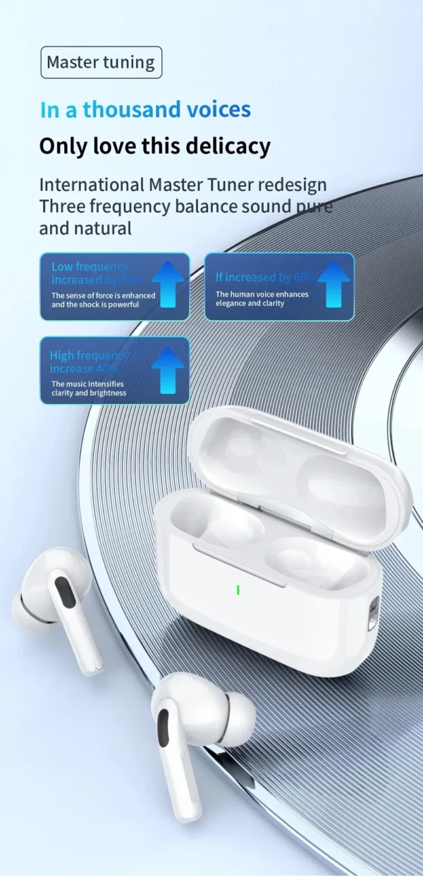 Tideboom Pro 5 TWS Max Wireless Bluetooth Earphones Sport Earbuds  In Ear Noise Cancelling Headset For iPhone Android Headphones - Image 19
