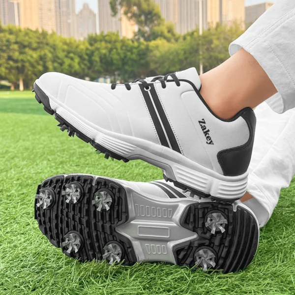 Zakey Golf Shoes Men Waterproof Golf Sneakers Professioanl Walking Footwears for Men - Image 6