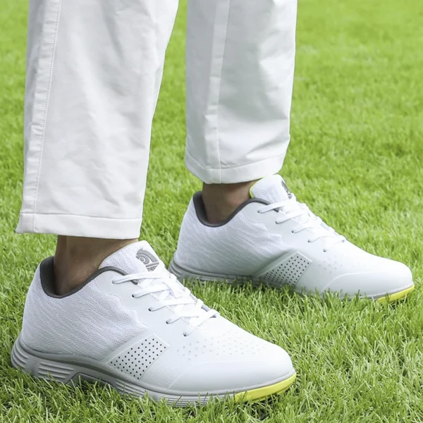 Men Professional Golf Shoes Men Spikes Golf Sneakers Anti Slip Walking Footwears - Image 3