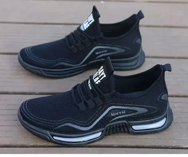 Men Shoes Slip on Fashion Sneakers Male Sport Running Shoes Breathable Gym Training Walking Tennis Shoes Non Slip Workout Flats - Image 13