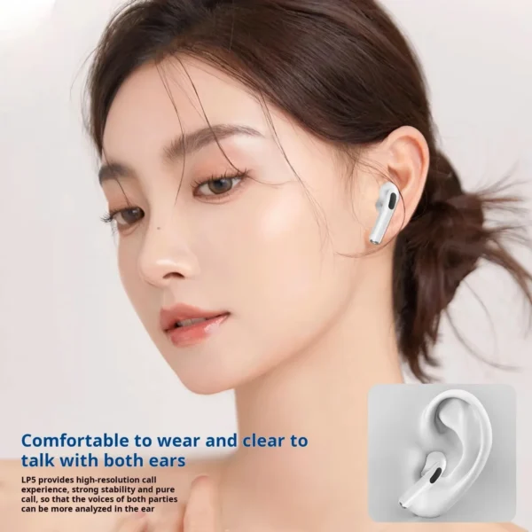 Tideboom Pro 5 TWS Max Wireless Bluetooth Earphones Sport Earbuds  In Ear Noise Cancelling Headset For iPhone Android Headphones - Image 3