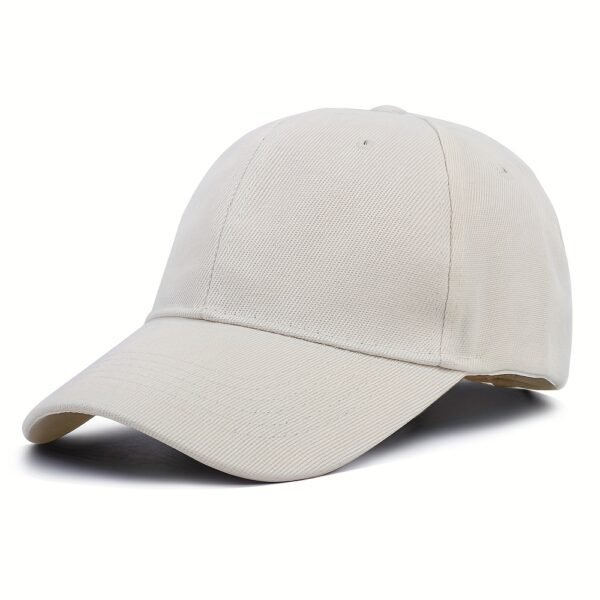 Solid Color Baseball Cap Lightweight Simple Casual Couple Dad Hats Unisex Sun Hats For Women & Men - Image 22
