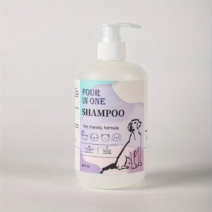 4-in-1 Pet Shampoo For Dogs - Contains Lemon Chamomile To Cleanse, Clean And Moisturize - Pet Friendly Formula - 16.9 Oz.