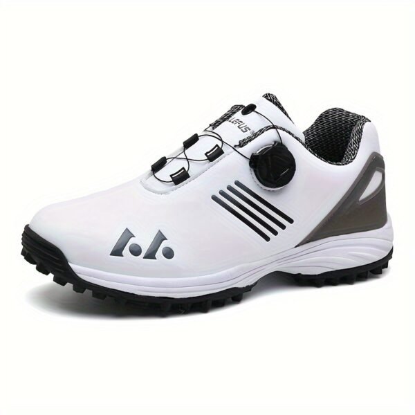 [LEFUS Golf Shoes] LEFUS Non-Slip Men's Golf Shoes - Breathable, Comfortable, Rotating Buckle Closure for All Seasons - Image 2