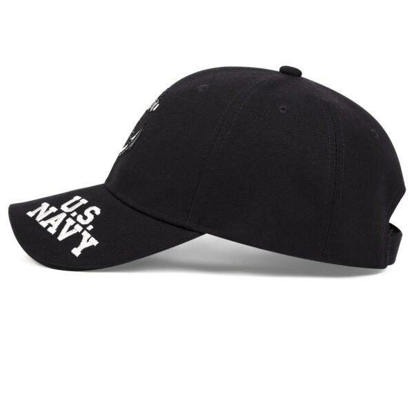 US Navy Embroidery Baseball Cap Unisex Solid Color Casual Dad Hat Lightweight Adjustable Sun Hats For Women & Men - Image 3